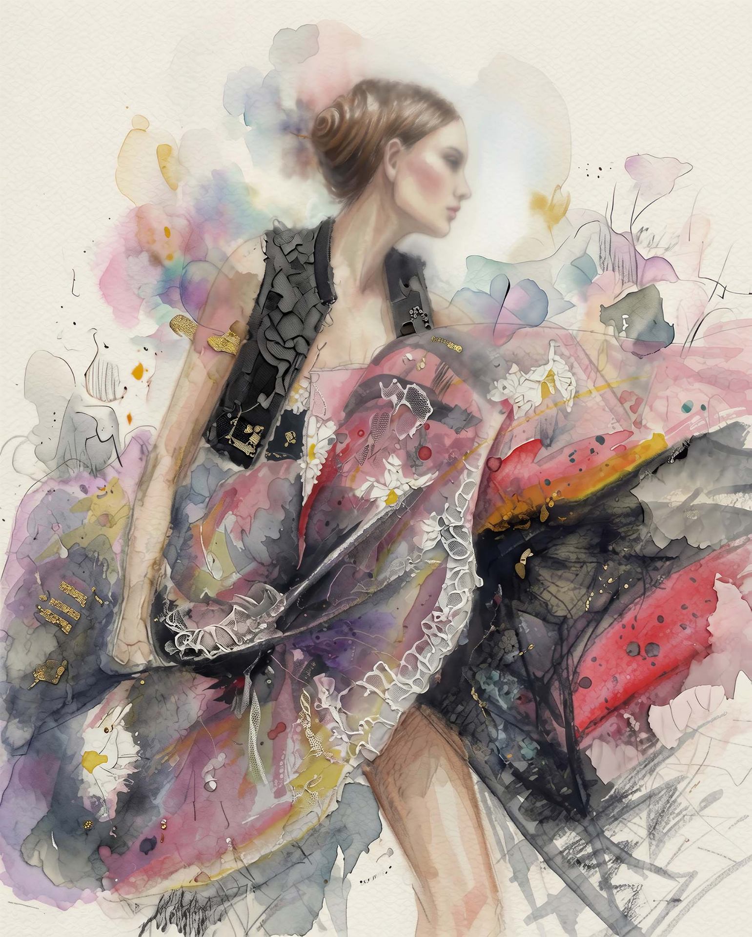 Soraya — Mixed Media